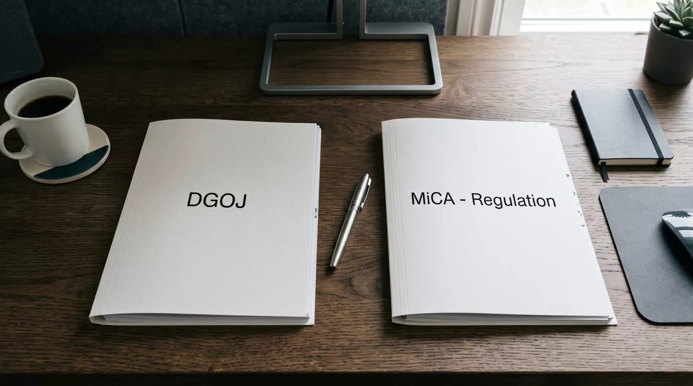 Marco regulatorio DGOJ y MiCA para apuestas con Tether en España