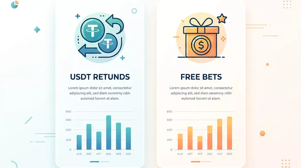 Cashback vs freebet USDT: diferencias reales 2026